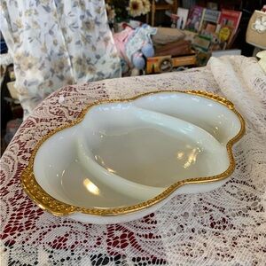 Vintage Fire King Relish Tray